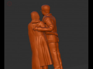 Couple miniature 3D 模型