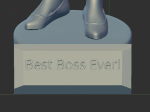 Busy girl 3D Print Model