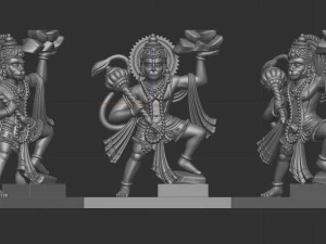 Wisiorek Hanumana Model do druku 3D