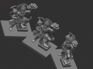 Hanuman Pendant 3D 打印模型