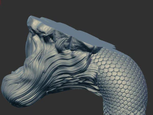 Jalpari Mermaid 3D Print Model