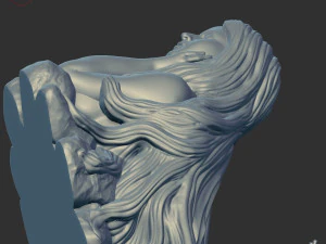 Jalpari Mermaid 3D Print Model