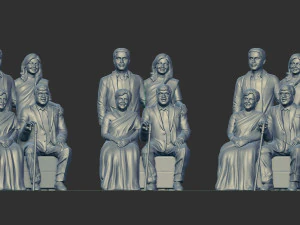 Miniatura de casal Modelo de Impressão 3D