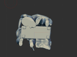 Couple miniature 3D-printmodel