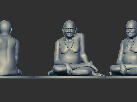 Swami Samarth Maharaj 3D Print Model