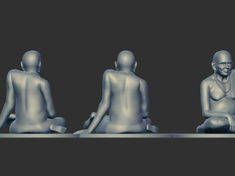 Swami Samarth Maharaj 3D Print Model