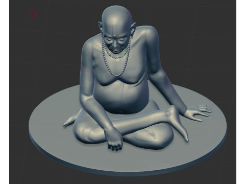 Swami Samarth Maharaj 3D Print Model