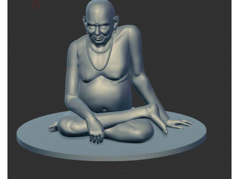 Swami Samarth Maharaj 3D Print Model