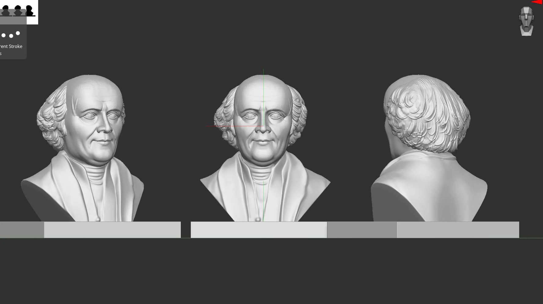 Samuel Hahnemann 3D Print Model .c4d .max .obj .3ds .fbx .stl .blend 