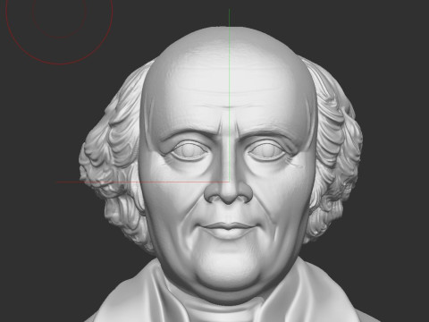 Samuel Hahnemann 3D Print Model