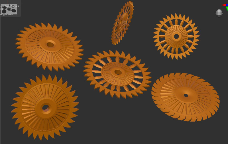 Sudarshan chakra Model Cetak 3D .c4d .max .obj .3ds .fbx .stl .blend 