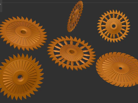 Chakra Sudarshan Modelo de Impressão 3D