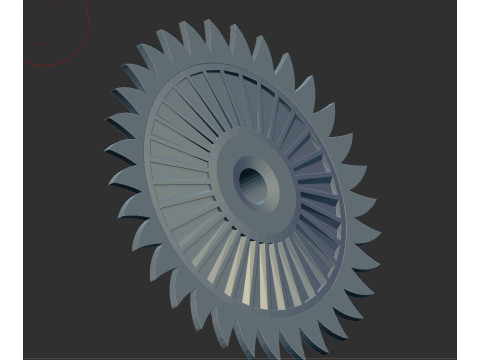 Sudarshan chakra Model Cetak 3D