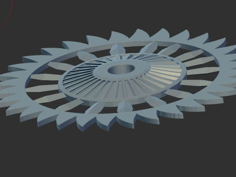 Chakra Sudarshan Modelo de Impressão 3D