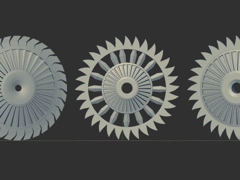 Sudarshan chakra Model Cetak 3D