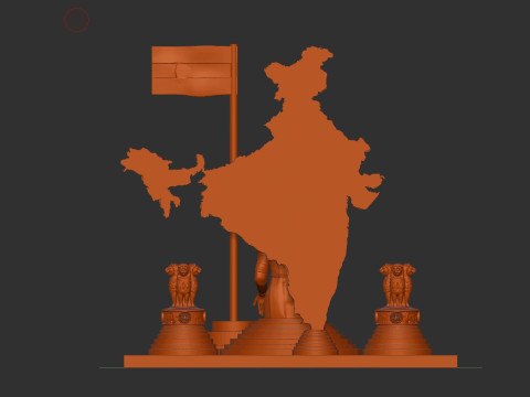 Bharat mata 3D Принт Модель