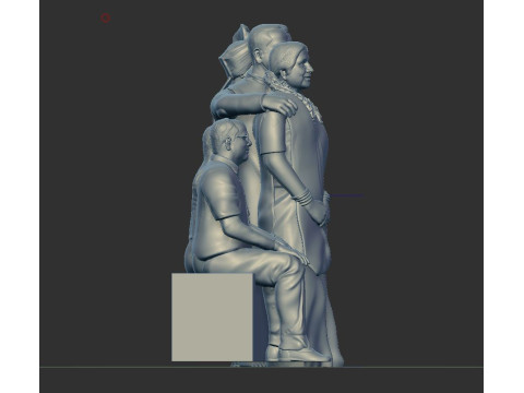Couple miniatures 3D 模型