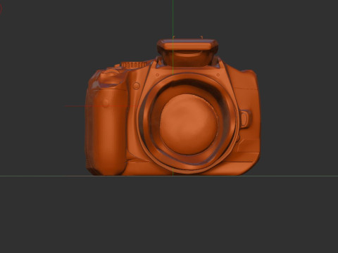 DSLR 3D-Modell