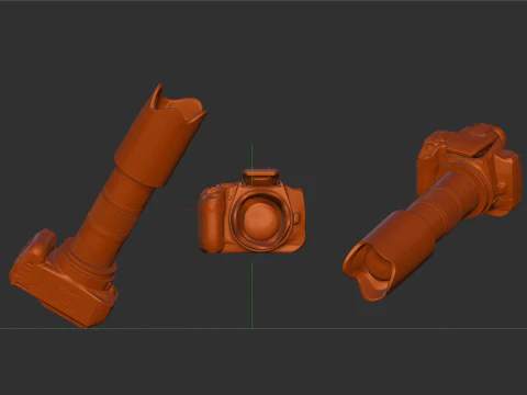 DSLR 3D Model