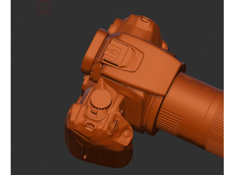 DSLR 3D-Modell
