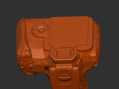 DSLR 3D-Modell