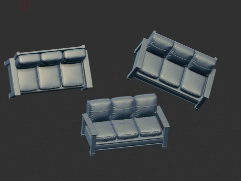 Sofa chair 3D Print Model
