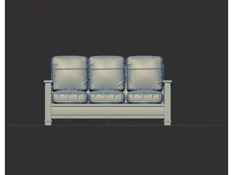 Sofa chair Model Cetak 3D