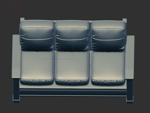 Sofa chair Model Cetak 3D