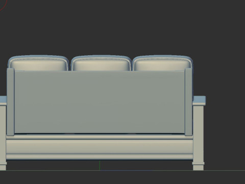 Sofa chair Model Cetak 3D