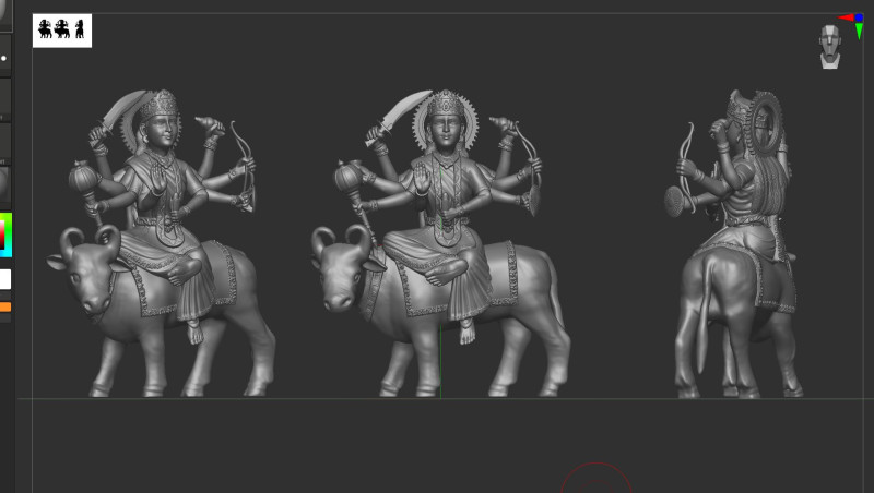 Verai Mata 3D Принт Модель .c4d .max .obj .3ds .fbx .stl .blend