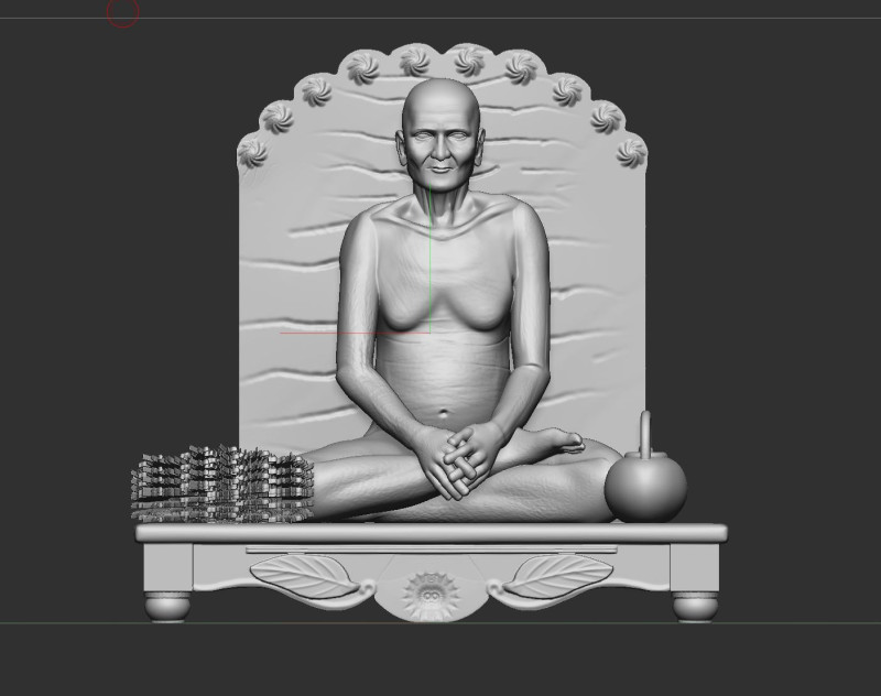 Acharya shanti sagar ji maharaj Model 3D .c4d .max .obj .3ds .fbx .stl .blend 