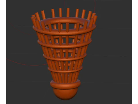 Badminton 3D Model