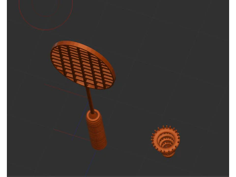 Badminton 3D Model