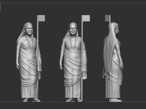 Swami Nagendra Maharaj 3D Принт Модель