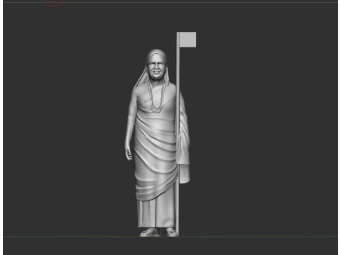 Swami Nagendra Maharaj 3D Print Model