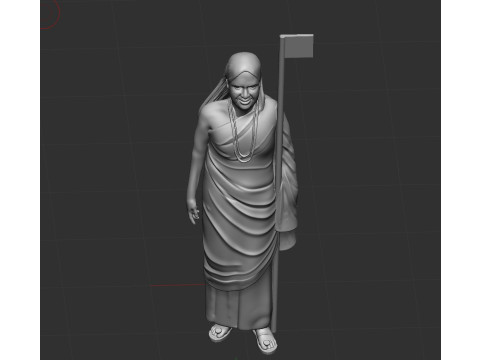 Swami Nagendra Maharaj 3D Принт Модель