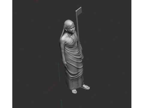 Swami Nagendra Maharaj 3D Принт Модель