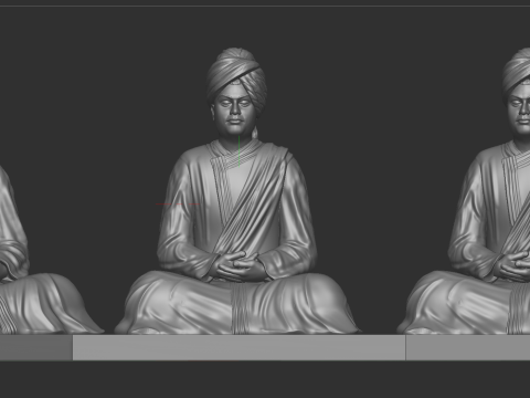 Swami Vivekanand Modèles 3D en vedette