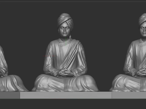 Swami Vivekanand Modello di stampa 3D