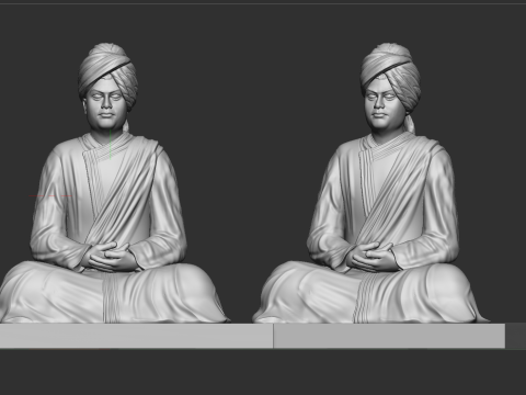 Swami Vivekanand Modelo de Impressão 3D