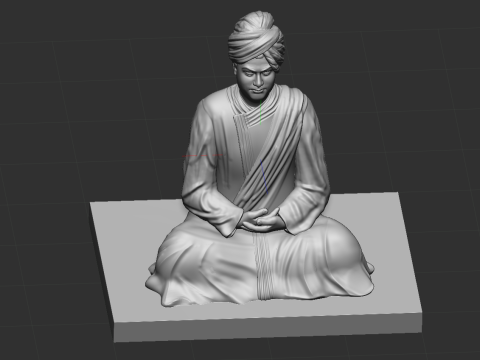 Swami Vivekanand Modelo de Impressão 3D