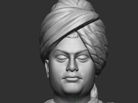 Swami Vivekanand Modelo de Impressão 3D