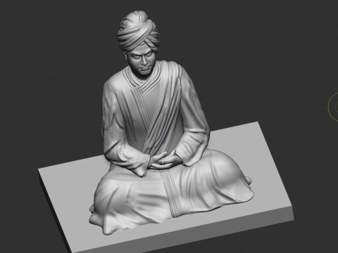 Swami Vivekanand Modelo de Impressão 3D