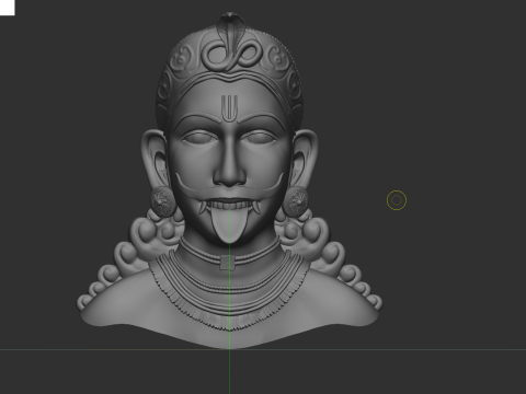 Mukhalinga shiva 3D-printmodel