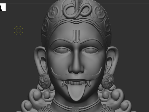 Mukhalinga shiva 3D-printmodel