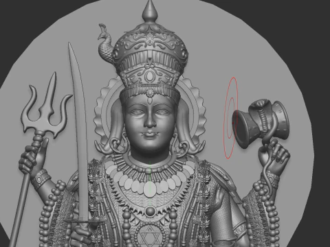 Indian God 3D Print Model