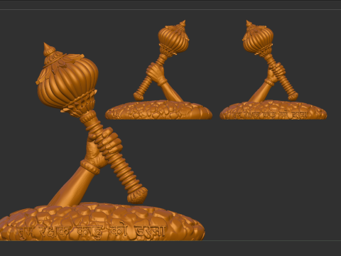 Hanuman 3D Print Model