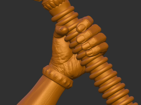 Hanuman 3D Принт Модель