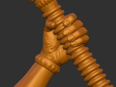Hanuman 3D Print Model