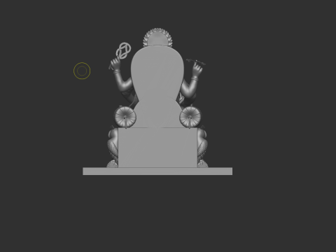 Lord Ganesha Sitting Pose 3D 打印模型